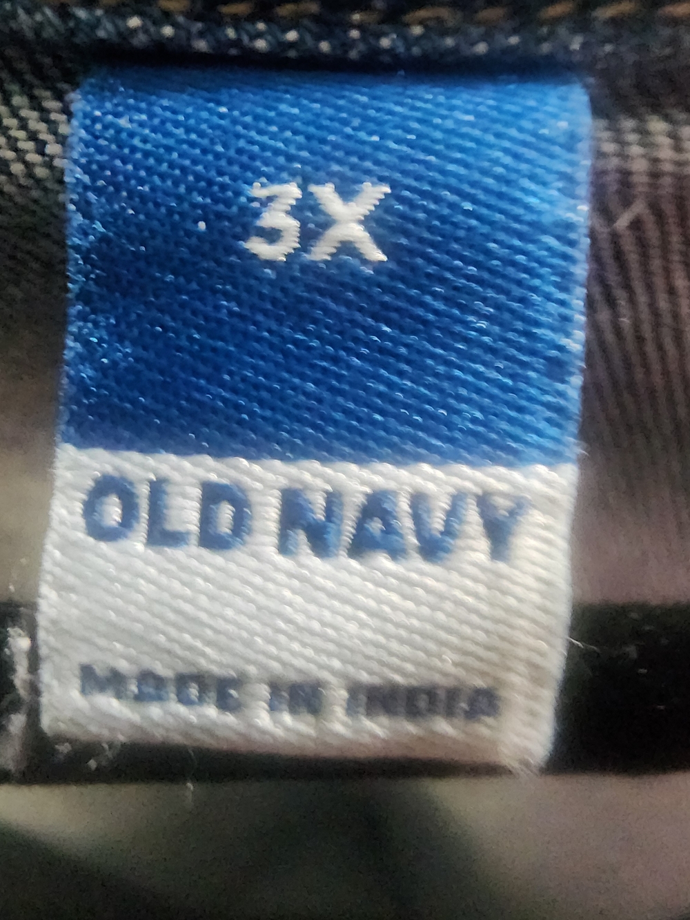 OLD NAVY Blue Square-Neck Denim Puff Sleeve Crop Top - Picture 6 of 6